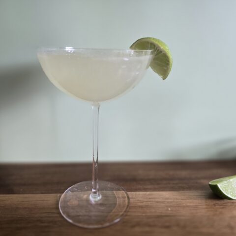 Margarita mocktail finished, base flavor.
